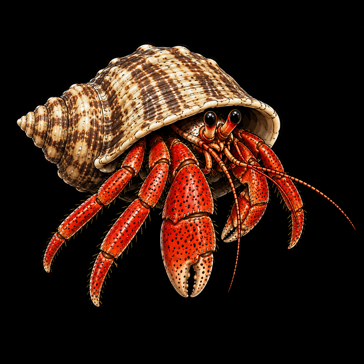 Red Leg Reef Hermit