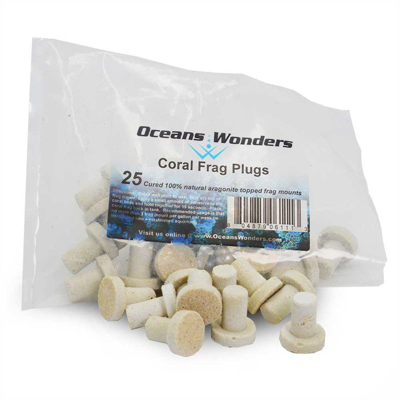 Agrocrete Coral Frag Plugs 3/4" (25 pc)